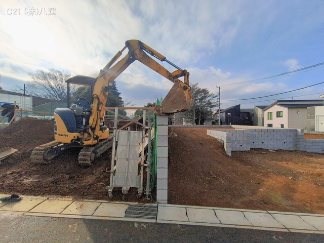 千葉県柏市高田の新築戸建て更地・土地写真 2026年2月17日撮影