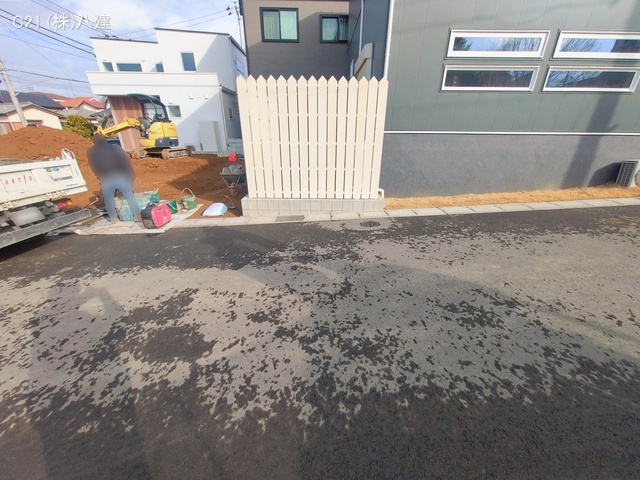 千葉県柏市高田の新築戸建て更地・土地写真 2026年2月17日撮影
