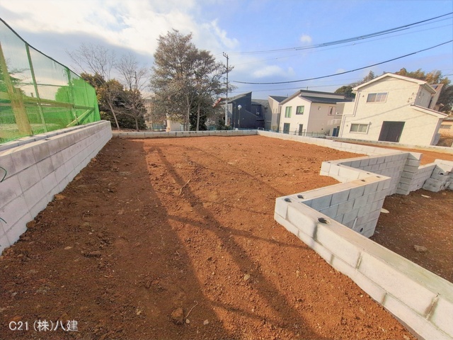 千葉県柏市高田の新築戸建て更地・土地写真 2026年2月17日撮影