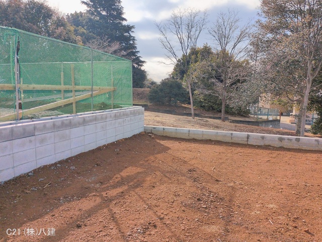 千葉県柏市高田の新築戸建て更地・土地写真 2026年2月17日撮影