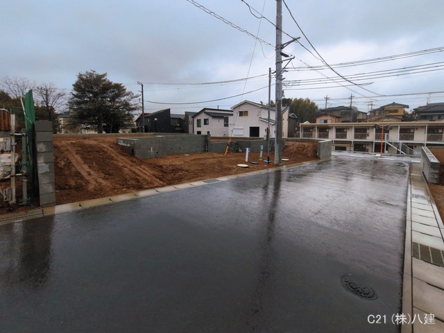 千葉県柏市高田の新築戸建て更地・土地写真 2026年3月2日撮影