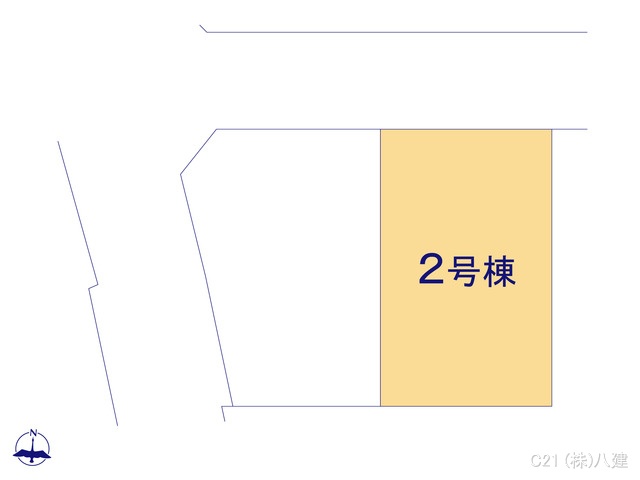 千葉県柏市高田の新築戸建て全体区画図 ※図面と異なる場合は現況を優先