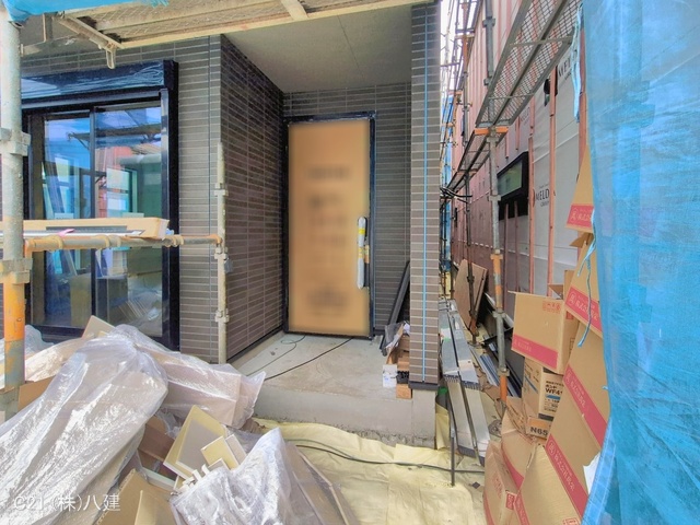 千葉県柏市西原1丁目の新築戸建てシート写真 2026年2月23日撮影