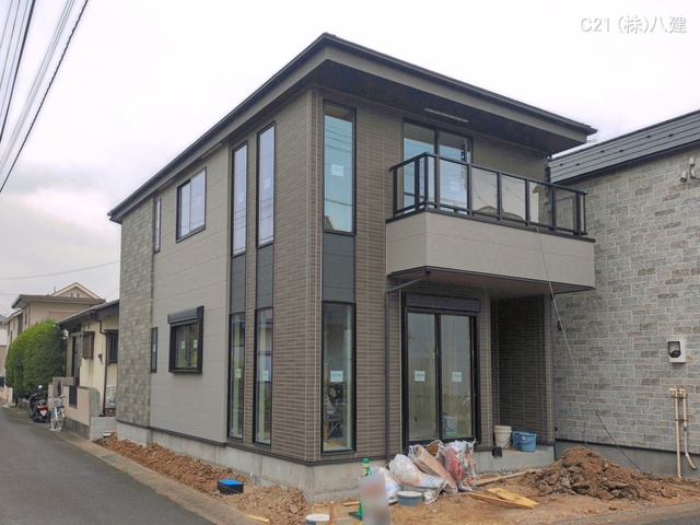 千葉県柏市西原1丁目の新築戸建て外構写真 2026年3月24日撮影