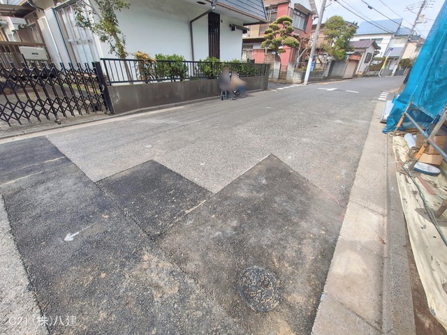 千葉県柏市西原1丁目の新築戸建てシート写真 2026年2月23日撮影