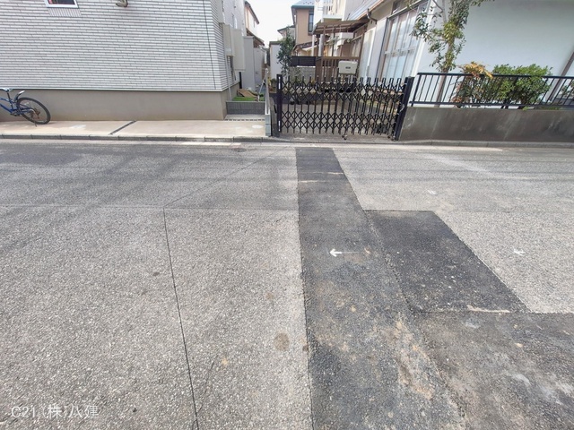 千葉県柏市西原1丁目の新築戸建てシート写真 2026年2月23日撮影