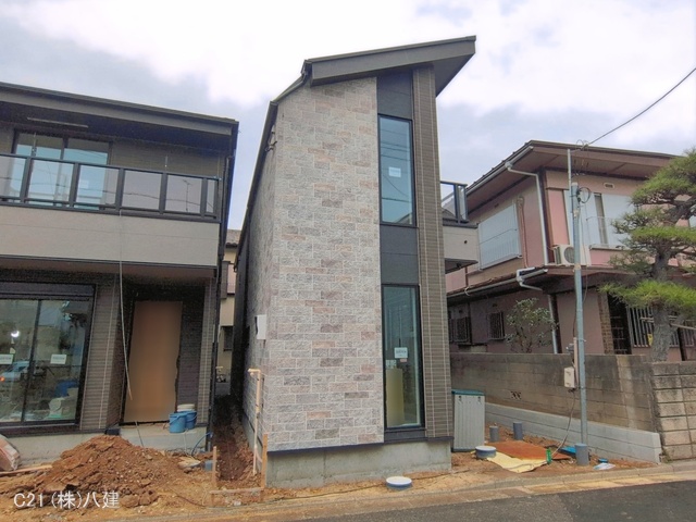 千葉県柏市西原1丁目の新築戸建て外構写真 2026年3月24日撮影