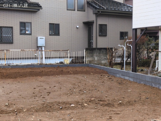 千葉県柏市布施新町4丁目の新築戸建て更地・土地写真 2026年3月2日撮影