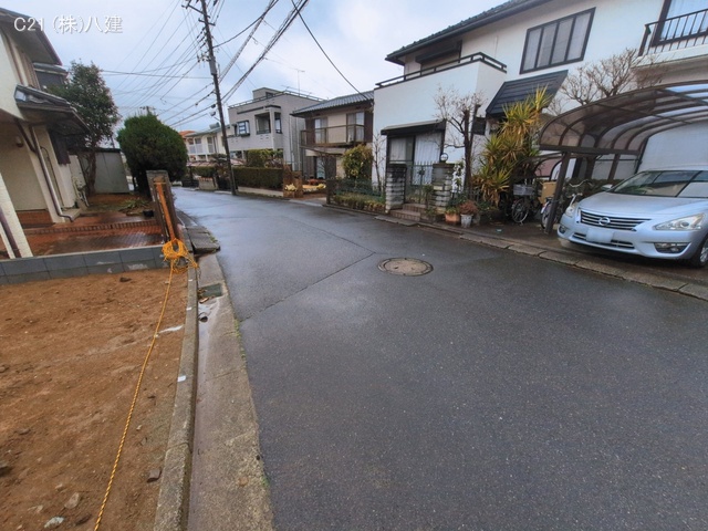 千葉県柏市布施新町4丁目の新築戸建て更地・土地写真 2026年3月2日撮影
