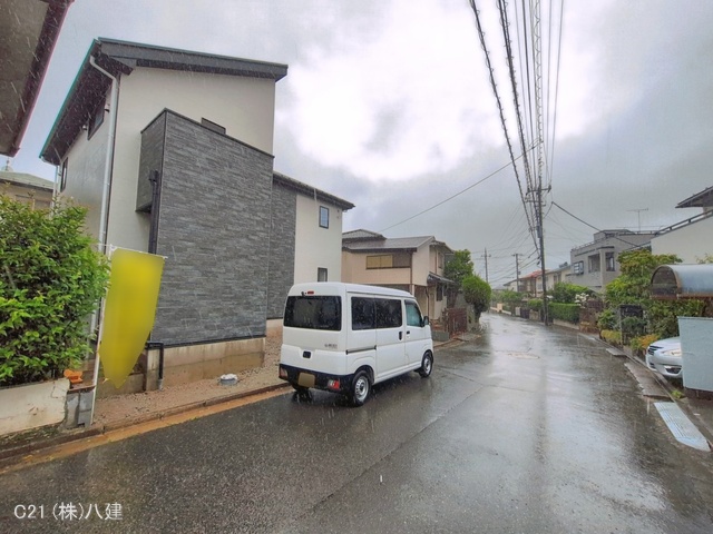 千葉県柏市布施新町4丁目の新築戸建て外構写真 2026年5月20日撮影