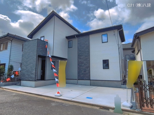 千葉県柏市布施新町４丁目の新築戸建て完成写真 2026年6月18日撮影