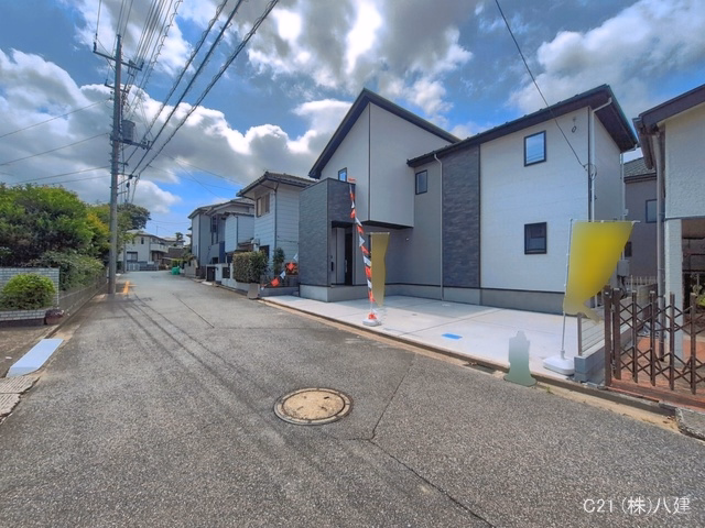 千葉県柏市布施新町４丁目の新築戸建て完成写真 2026年6月18日撮影