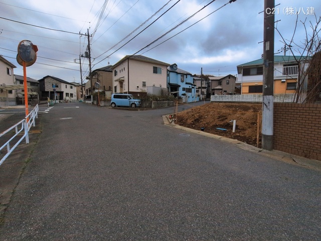 千葉県流山市名都借の新築戸建て更地・土地写真 2026年3月5日撮影