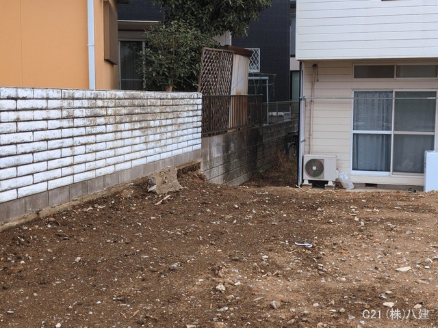 千葉県流山市名都借の新築戸建て更地・土地写真 2026年3月5日撮影