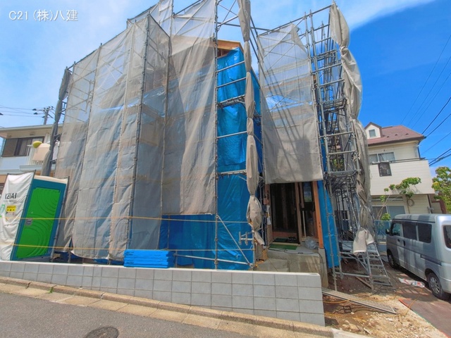 千葉県流山市名都借の新築戸建て上棟写真 2026年5月6日撮影