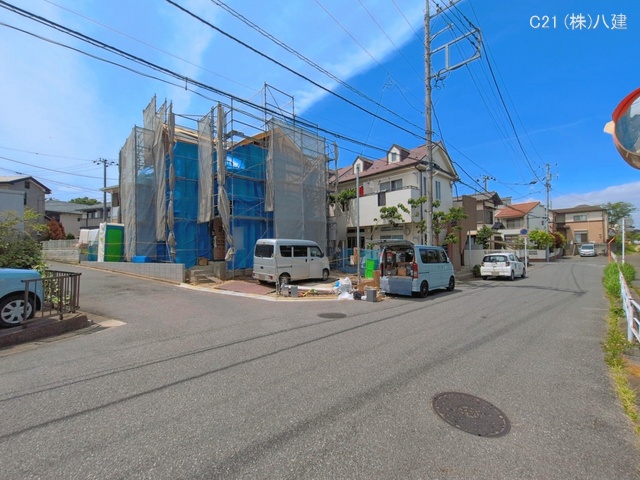 千葉県流山市名都借の新築戸建て上棟写真 2026年5月6日撮影