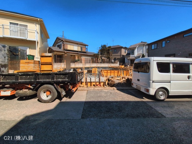 千葉県柏市豊上町の新築戸建て基礎写真 2026年3月11日撮影