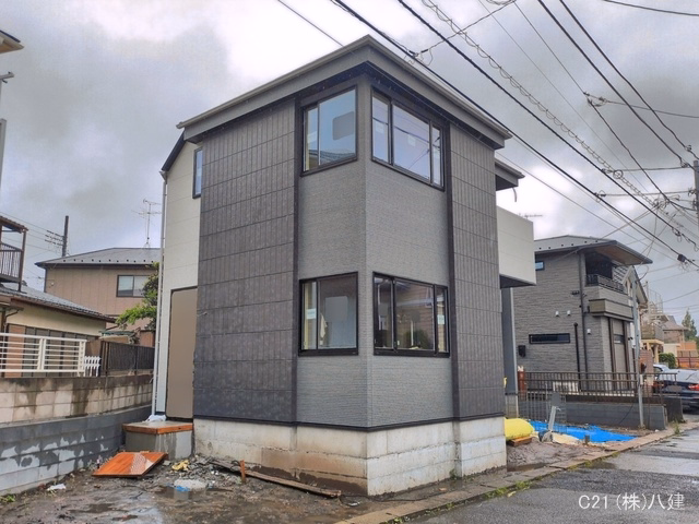 千葉県柏市豊上町の新築戸建て外構写真 2026年5月20日撮影