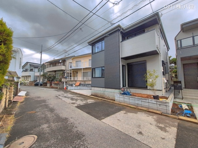 千葉県柏市豊上町の新築戸建て外構写真 2026年6月14日撮影