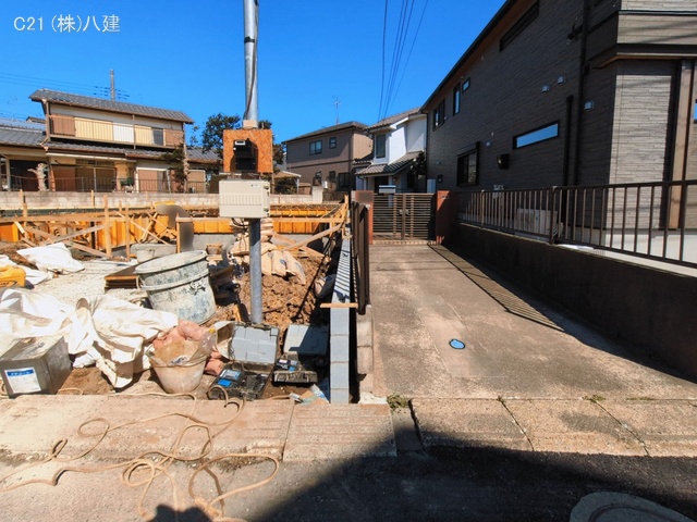 千葉県柏市豊上町の新築戸建て基礎写真 2026年3月11日撮影