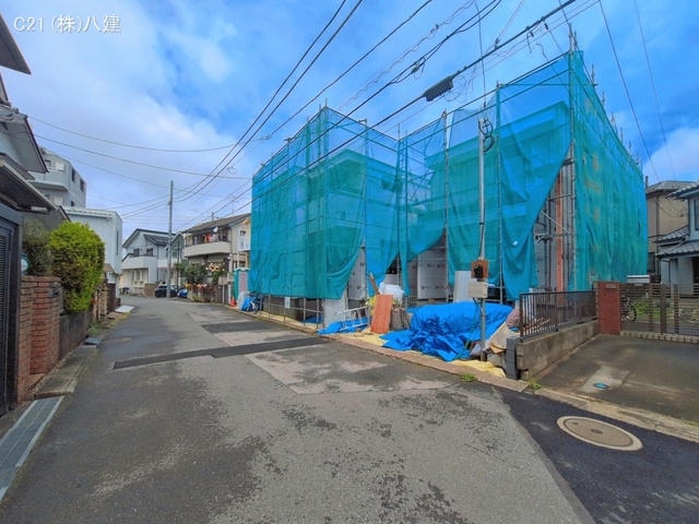 千葉県柏市豊上町の新築戸建てシート写真 2026年4月26日撮影