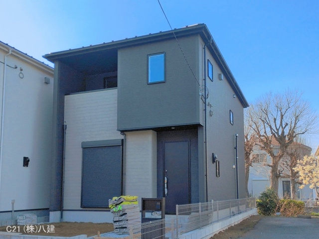 千葉県柏市大津ケ丘１丁目の新築戸建て外構写真 2026年3月22日撮影