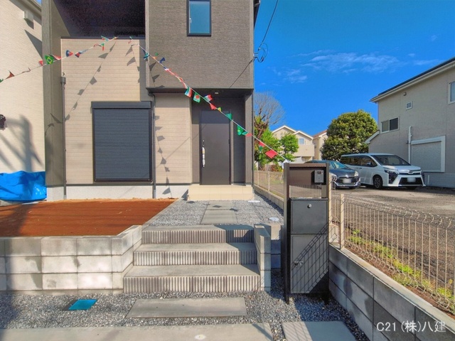 千葉県柏市大津ケ丘１丁目の新築戸建て完成写真 2026年4月15日撮影