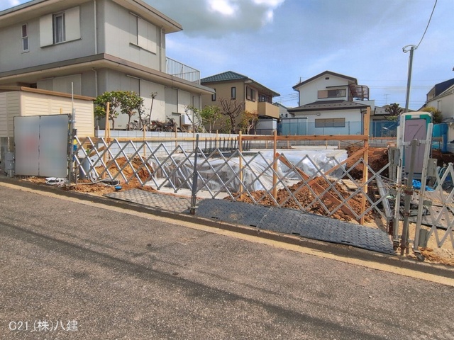 千葉県松戸市常盤平2丁目の新築戸建て基礎写真 2026年4月8日撮影