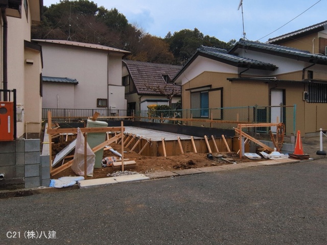 千葉県流山市江戸川台西４丁目の新築戸建て基礎写真 2026年3月17日撮影
