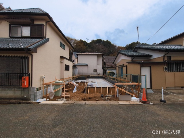 千葉県流山市江戸川台西４丁目の新築戸建て基礎写真 2026年3月17日撮影