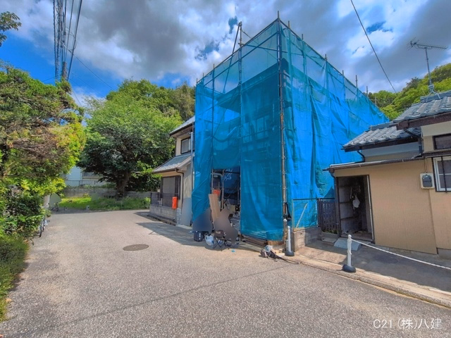 千葉県流山市江戸川台西４丁目の新築戸建てシート写真 2026年5月11日撮影