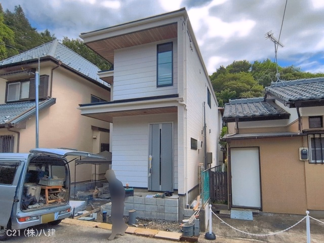 千葉県流山市江戸川台西４丁目の新築戸建て外構写真 2026年6月9日撮影