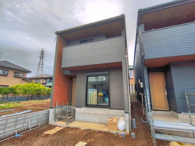 千葉県柏市しいの木台４丁目の新築戸建て外構写真 2026年4月29日撮影