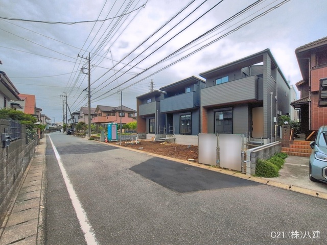 千葉県柏市しいの木台４丁目の新築戸建て外構写真 2026年4月29日撮影