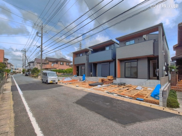 千葉県柏市しいの木台４丁目の新築戸建て外構写真 2026年5月25日撮影