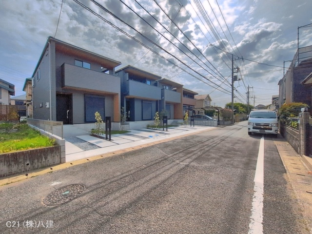 千葉県柏市しいの木台４丁目の新築戸建て完成写真 2026年6月23日撮影