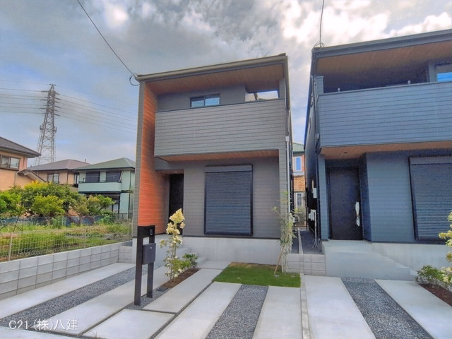 千葉県柏市しいの木台４丁目の新築戸建て完成写真 2026年6月23日撮影