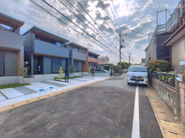 千葉県柏市しいの木台４丁目の新築戸建て完成写真 2026年6月23日撮影