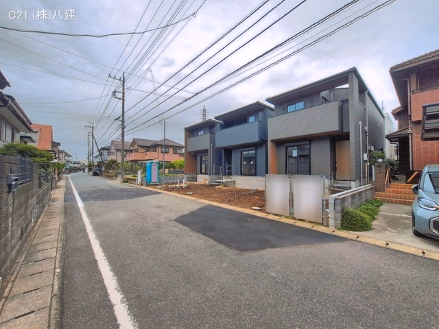 千葉県柏市しいの木台４丁目の新築戸建て外構写真 2026年4月29日撮影