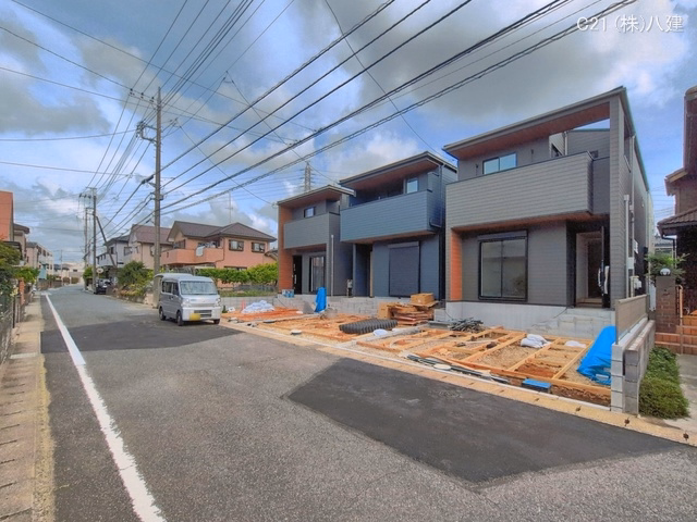 千葉県柏市しいの木台４丁目の新築戸建て外構写真 2026年5月25日撮影