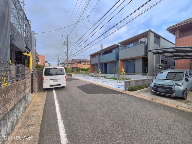 千葉県柏市しいの木台４丁目の新築戸建て完成写真 2026年6月23日撮影