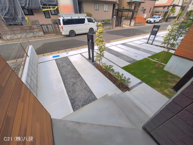 千葉県柏市しいの木台４丁目の新築戸建て完成写真 2026年6月23日撮影
