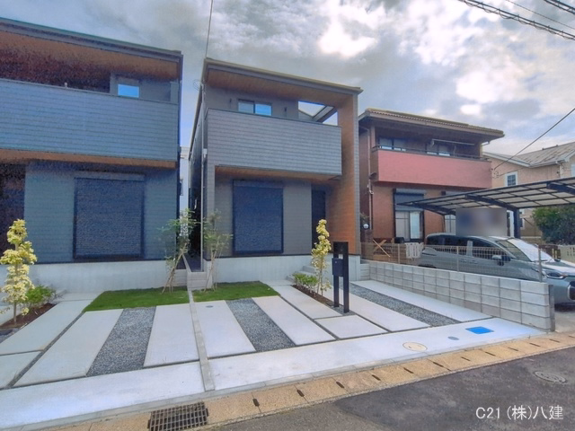 千葉県柏市しいの木台４丁目の新築戸建て完成写真 2026年6月23日撮影