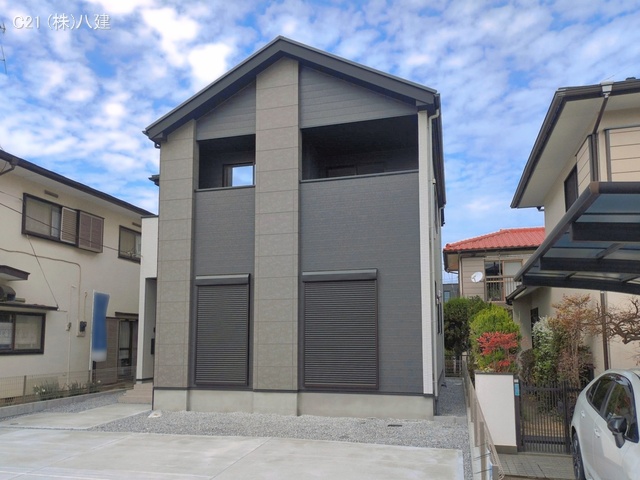 千葉県流山市松ケ丘６丁目の新築戸建て完成写真 2026年3月22日撮影