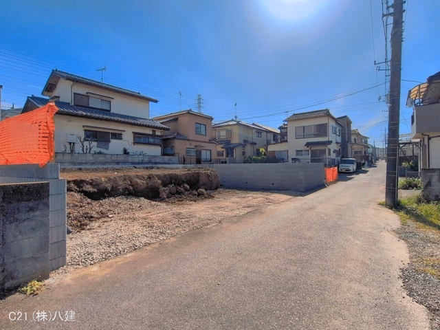 千葉県柏市南増尾5丁目の新築戸建て更地・土地写真 2026年4月20日撮影