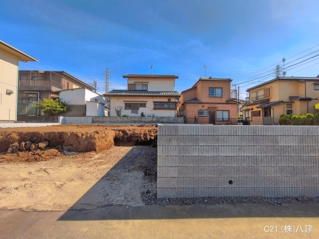 千葉県柏市南増尾5丁目の新築戸建て更地・土地写真 2026年4月20日撮影