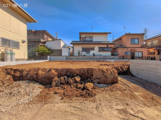千葉県柏市南増尾5丁目の新築戸建て更地・土地写真 2026年4月20日撮影
