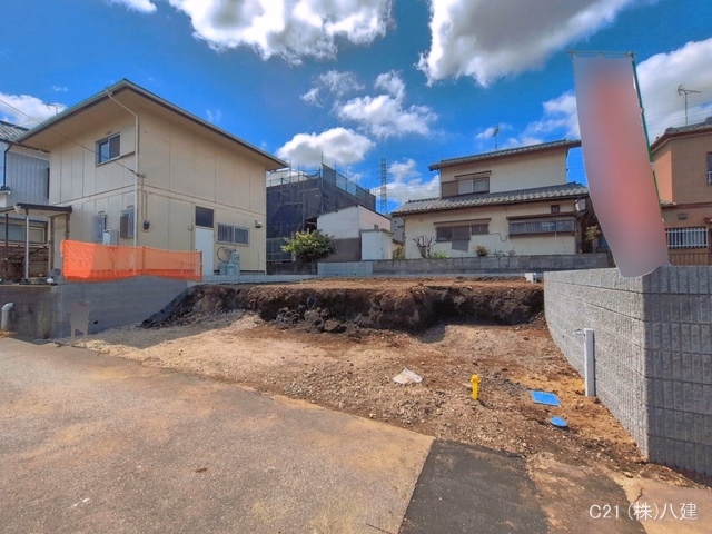 千葉県柏市南増尾5丁目の新築戸建て更地・土地写真 2026年5月24日撮影