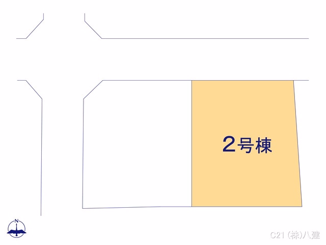 千葉県柏市南増尾5丁目の新築戸建て全体区画図 ※図面と異なる場合は現況を優先