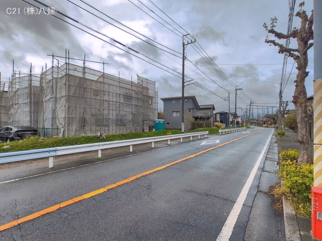千葉県柏市西原１丁目の新築戸建てシート写真 2026年4月9日撮影
